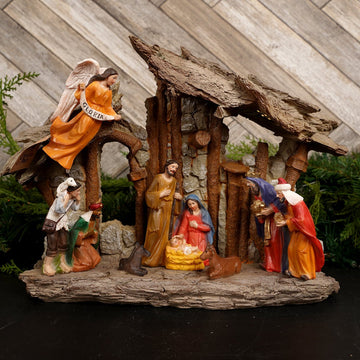 Highly Detailed LED Nativity Display - Christmas Place