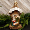 11.6Inch LED Nativity Scene With Hope Peace Banner - Christmas Place