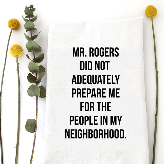 Mr Rogers Tea Towel