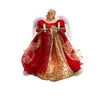 14 Inch Red Angel Tree Topper - Christmas Place