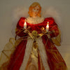 14 Inch Red Angel Tree Topper - Christmas Place