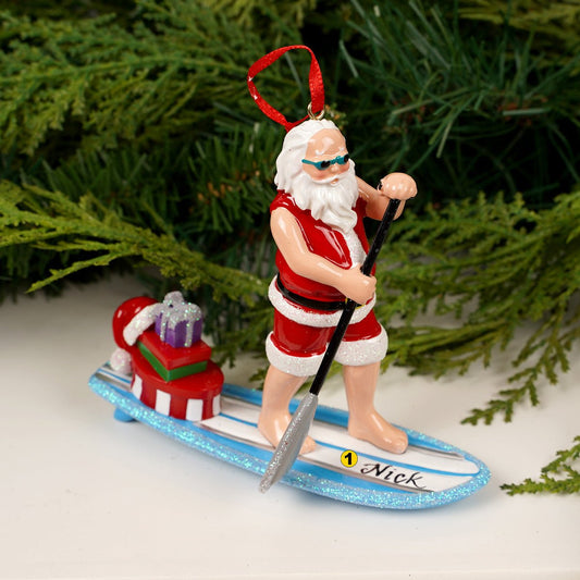Paddle Board Santa - Christmas Place