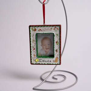 Baby's First Picture Frame Ornament - Christmas Place