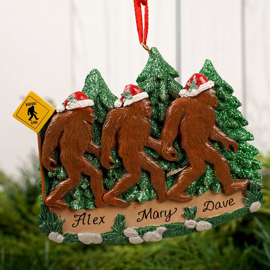 BIGFOOT SANTA HAT FAMILY 3 - Christmas Place