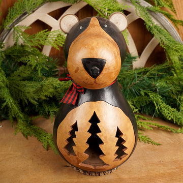 10in Large Brookes Bear Gourd - Christmas Place