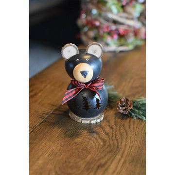 5in Tiny Brooks Black Bear Gourd