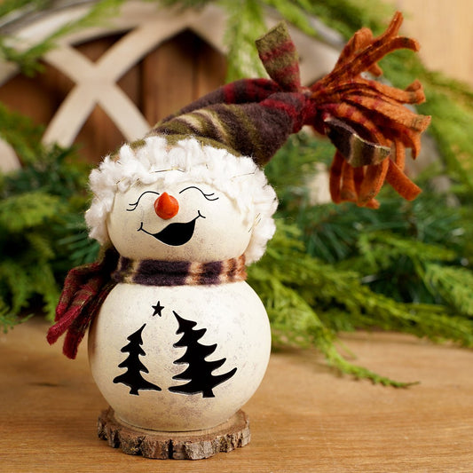 Tiny Everleigh Snow Girl Meadowbrooke Gourd - Christmas Place