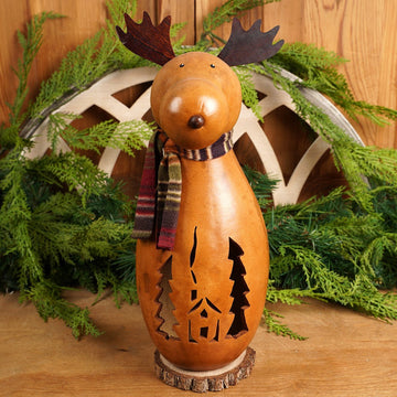 Meadowbrooke Gourds Miles Moose Gourd - Christmas Place