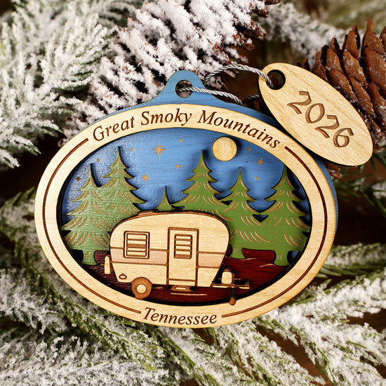 GSM Camper Ornament - Christmas Place