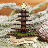 GSM Green Tree With Star Ornament - Christmas Place