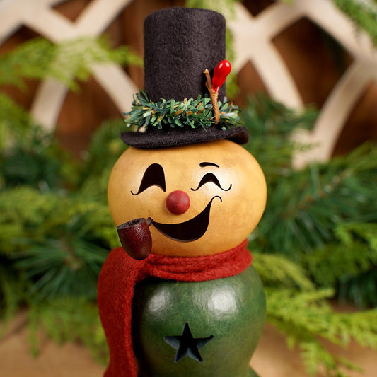 Christmas Decor Meadowbrooke Gourds Mini Pinewoods Gourd - Christmas Place