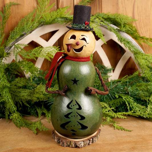 Medium Pinewoods Gourd - Christmas Place