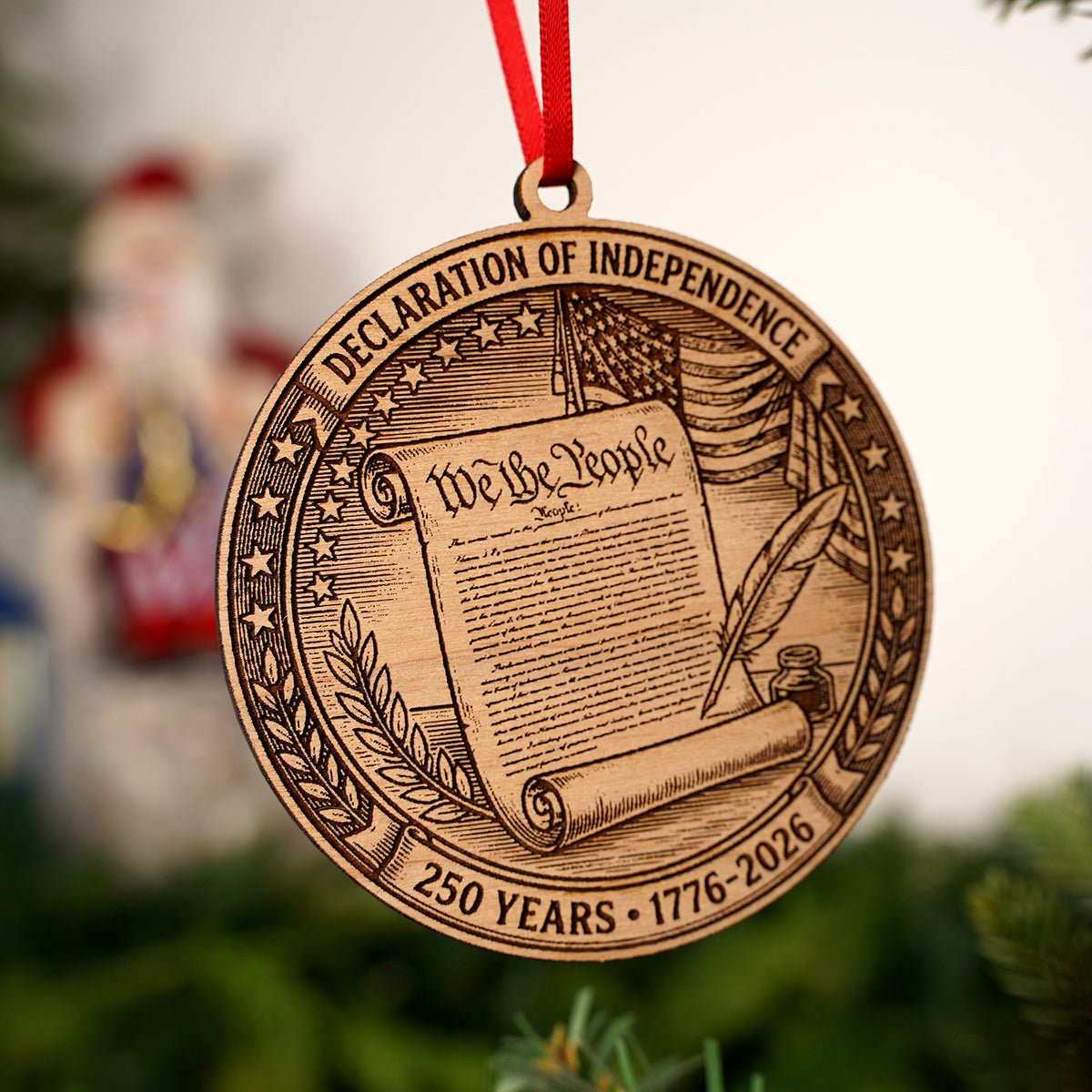 We The People 250th Anniversary Ornament - Christmas Place