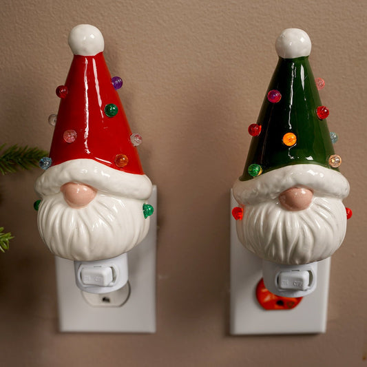 Light Up Gnome Night Light - Christmas Place