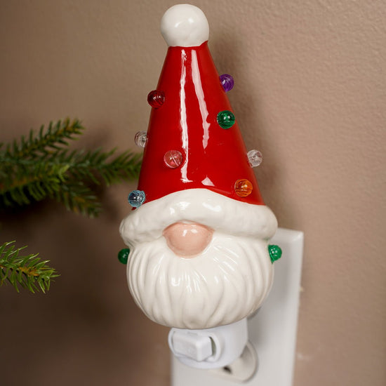 Light Up Gnome Night Light - Christmas Place