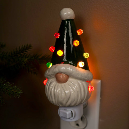 Light Up Gnome Night Light - Christmas Place