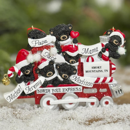 Smoky Mountain Bear Train Fam of 6