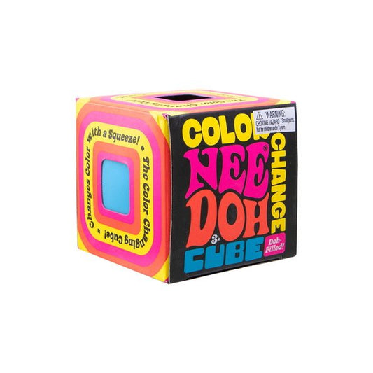 NeeDoh Color Change Cube - Christmas Place