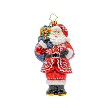 Folklore Father Christmas Ornament