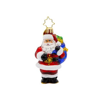 Presents On His Mind Gem Ornament