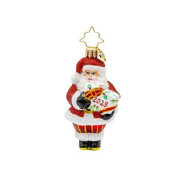 Santas Gift 2025 Gem Ornament