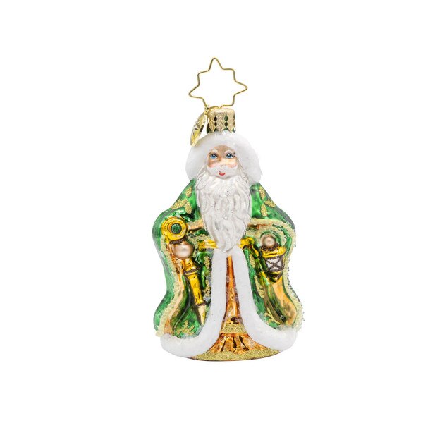 Emerald Kris Kringle Gem Ornament