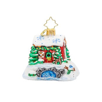 New England Crossing Gem Ornament