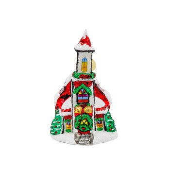 Holly Bell Chapel Gem Ornament