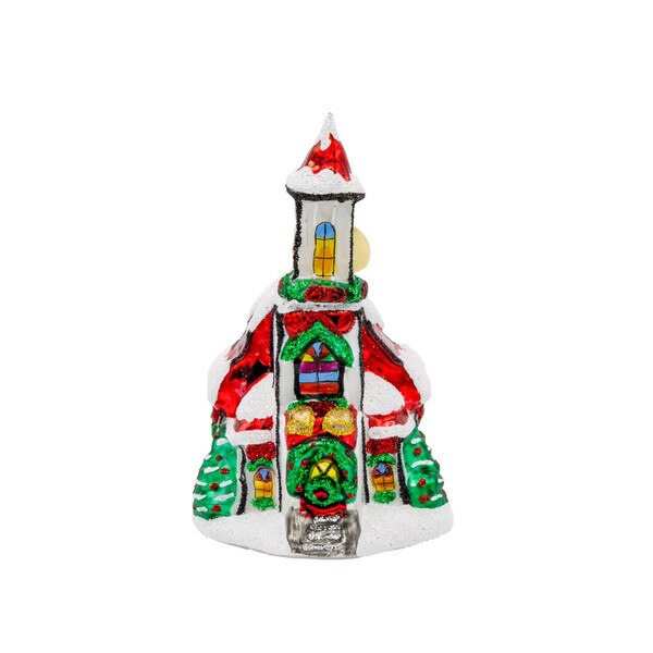 Holly Bell Chapel Gem Ornament