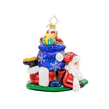 Snowy Sleigher Ornament