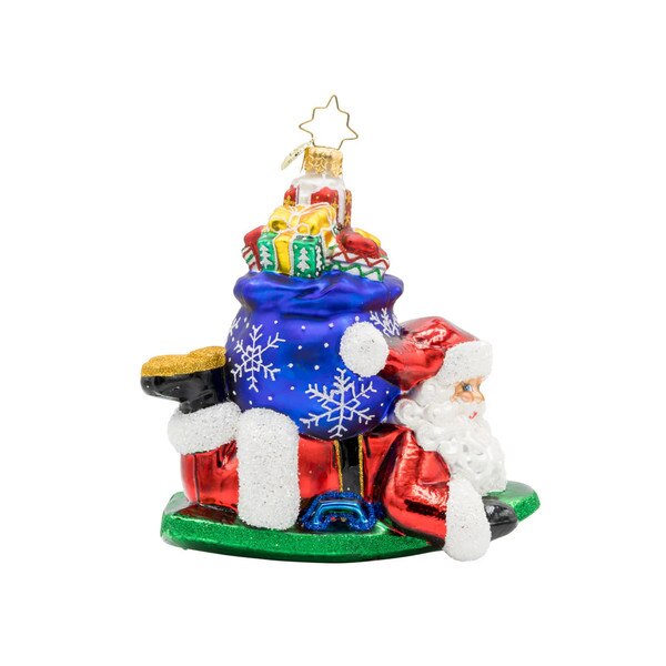 Snowy Sleigher Ornament