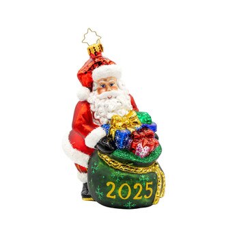 Santas Yearly Gift Drop Ornament