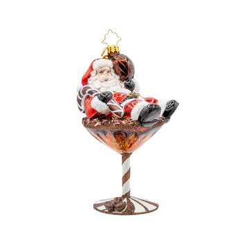 Santas Merry Martini Brew Ornament