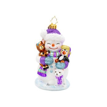 Snow Day Cuddles Ornament