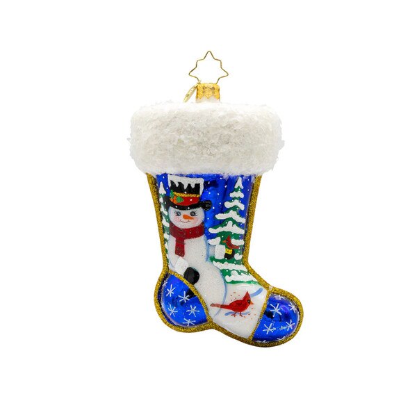 Winter Wishes Stocking Ornament