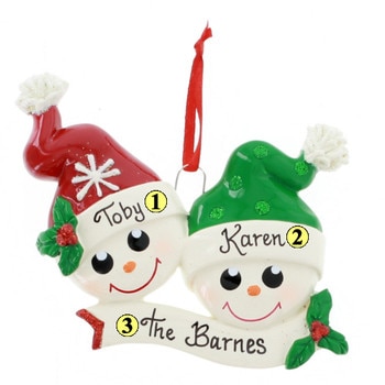 Snow Face Couple-2