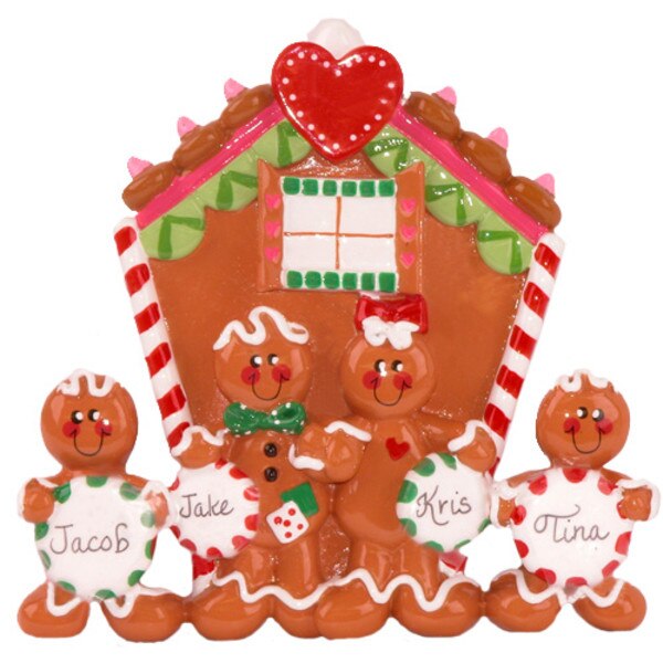 Gingerbread Family of 4 Table Top-1