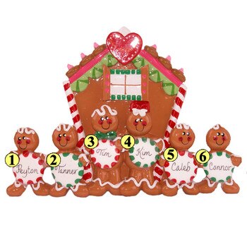 Gingerbread House with Candy 6-2