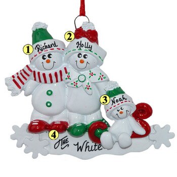 Snowman Family of 3-2