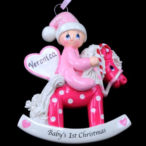 Baby Girl on Pony-1