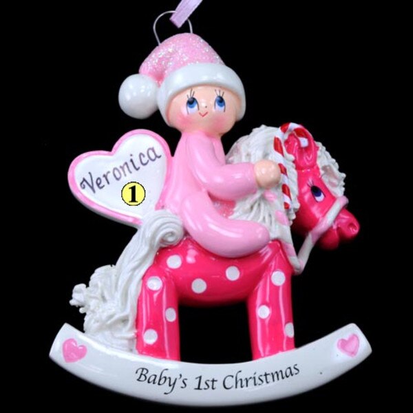 Baby Girl on Pony-2