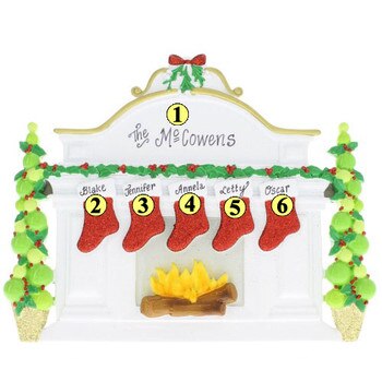 Mantle Display Family of 5-2
