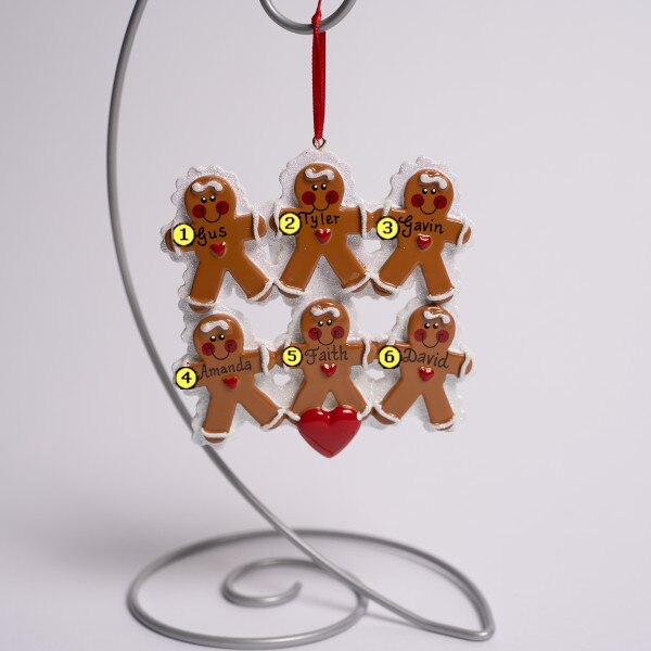 Gingerbread Family Of 6-2