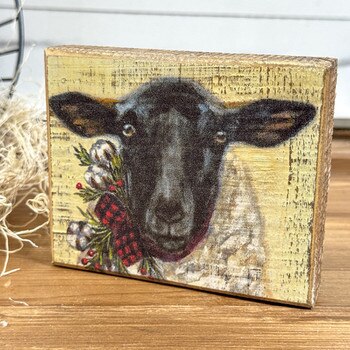 Sheep Block Sign