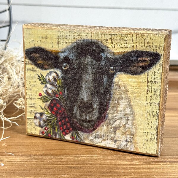 Sheep Block Sign
