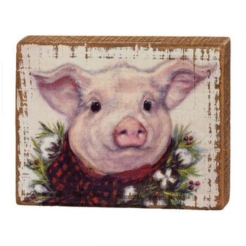 Pig Block Sign
