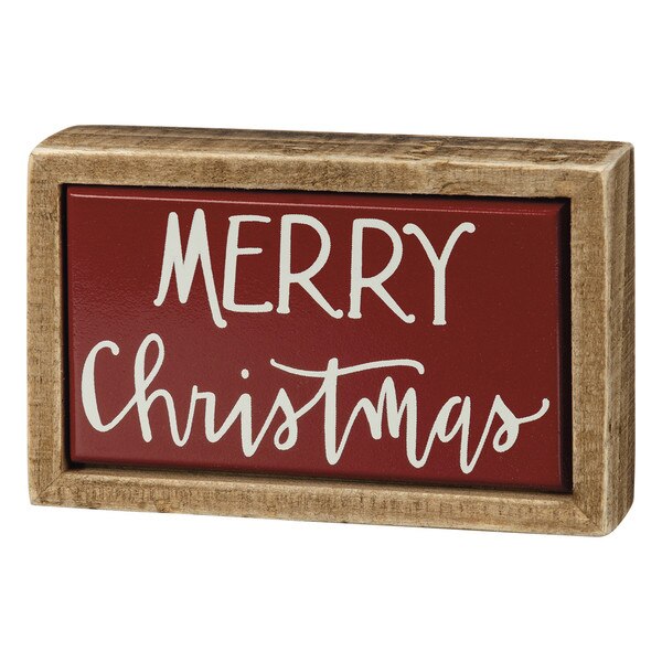 Merry Christmas Mini Sign
