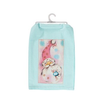 Pastel Santa Kitchen Towel