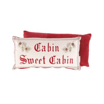 Cabin Sweet Cabin Pillow