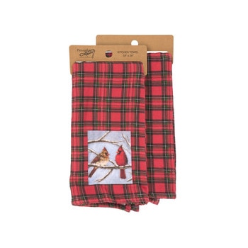 Cardinal Couple Kitchen Towel